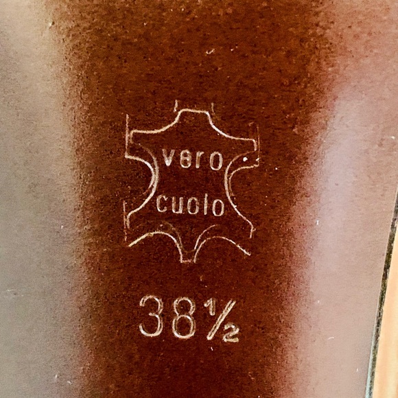 Maraolo Caramel and Cream High Heel Pumps - Picture 4 of 4